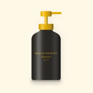 Soin sans rinçage fraîcheur Ressort – Boucle Majeure, flacon-pompe 100 ml