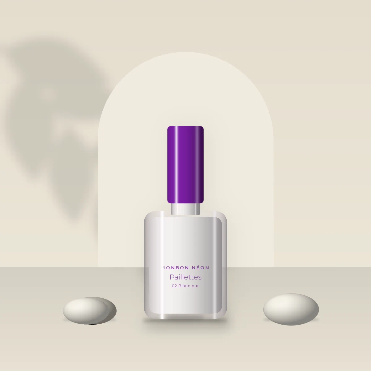 Vernis à ongles nourrissant Paillettes – Bonbon Néon, photo d'ambiance