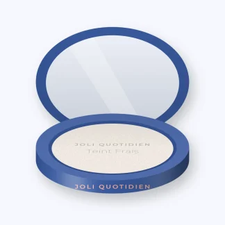 Enlumineur Teint Frais à la poudre de riz – Joli Quotidien, boîtier 7 g, teinte Perle