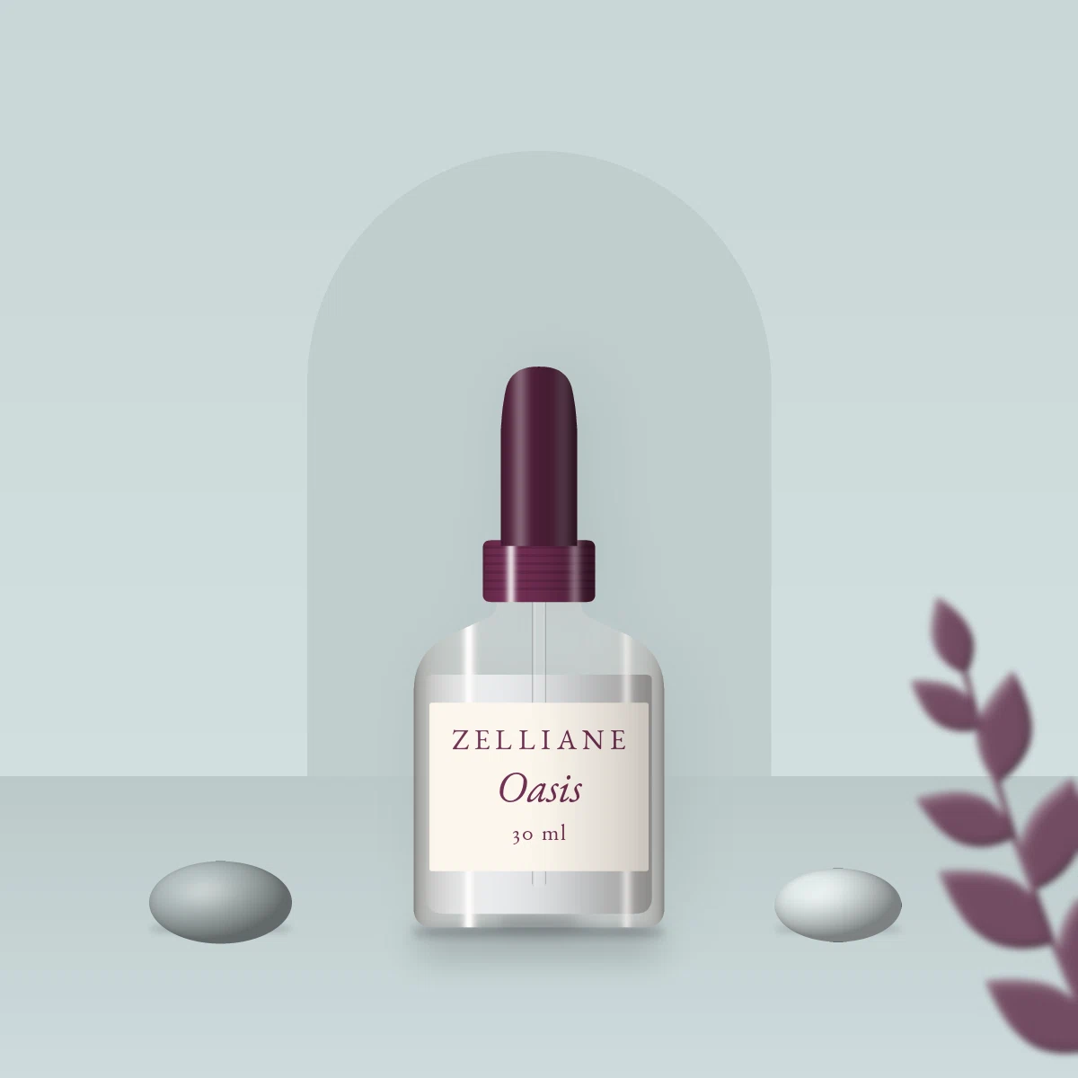 Sérum Oasis au complexe de céramides – Zelliane, photo d'ambiance