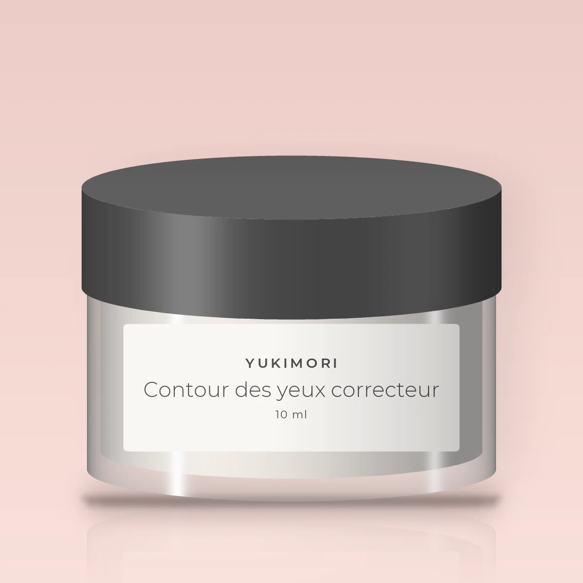 Contour des yeux correcteur à l'aloe vera – Yukimori, pot 10 ml
