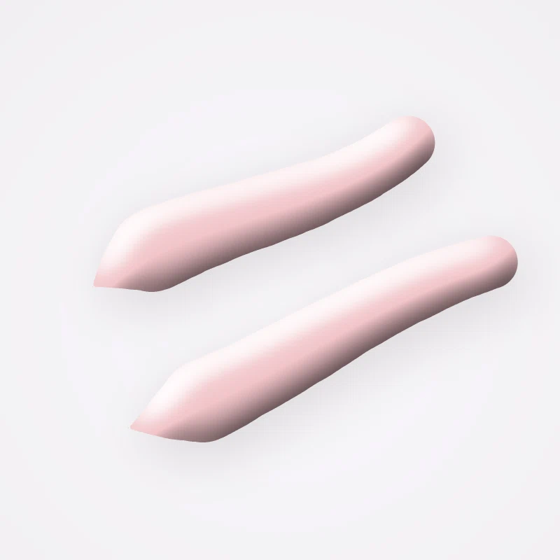 Vernis à ongles effet bombé Pigment Pur – Chromalie, aperçu de la teinte 05 Rose ballerine