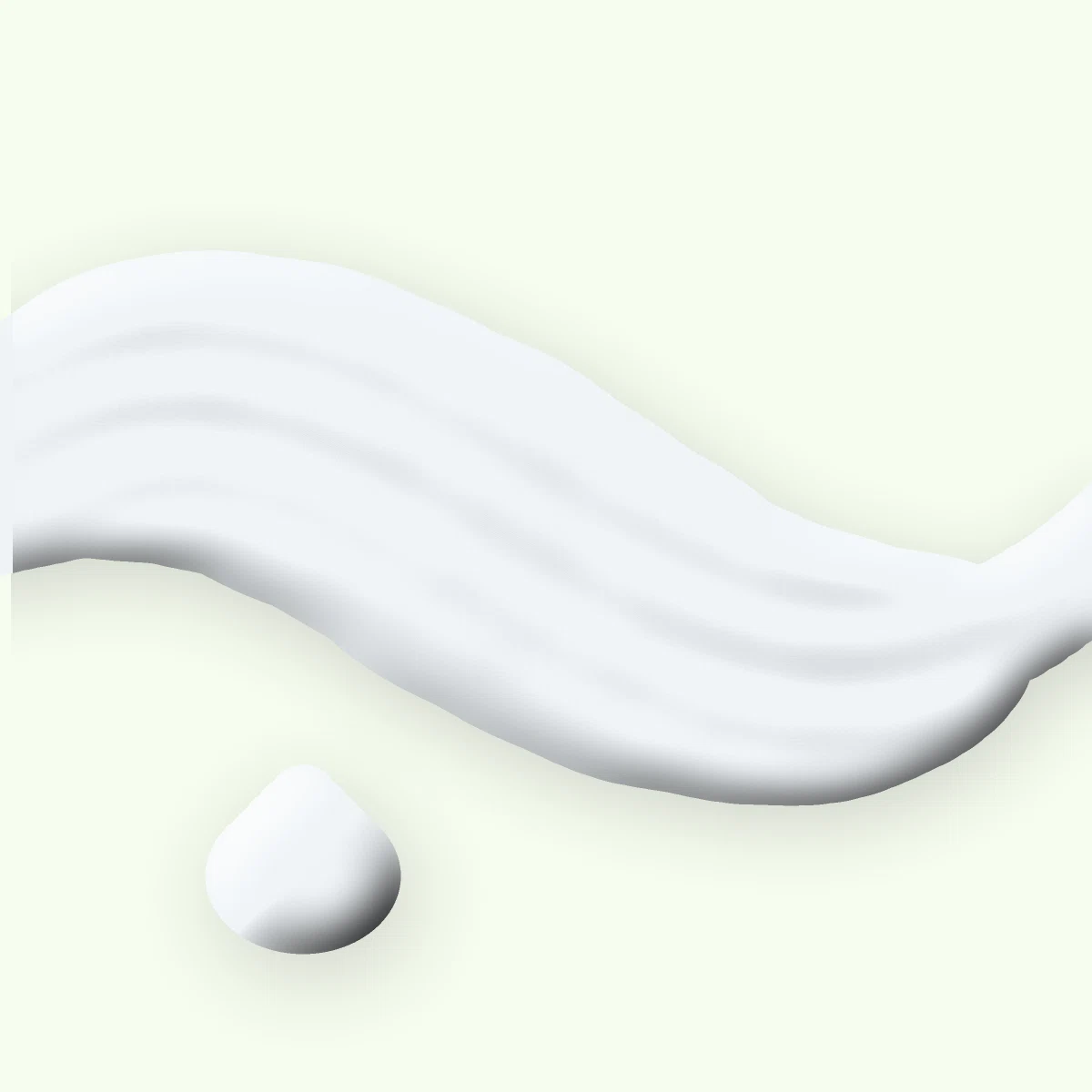 Baume après-rasage nutritif Menthe Vive – Fraîcheline, aperçu de la texture