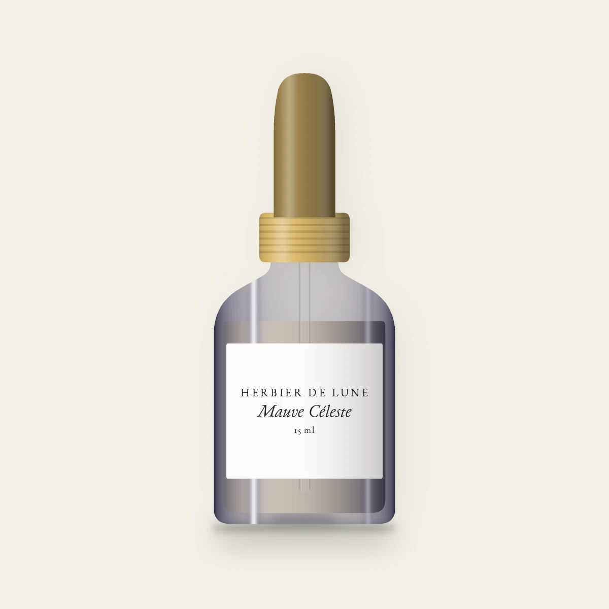 Mauve Céleste sérum anti-pollution – Herbier de Lune, flacon compte-gouttes 15 ml