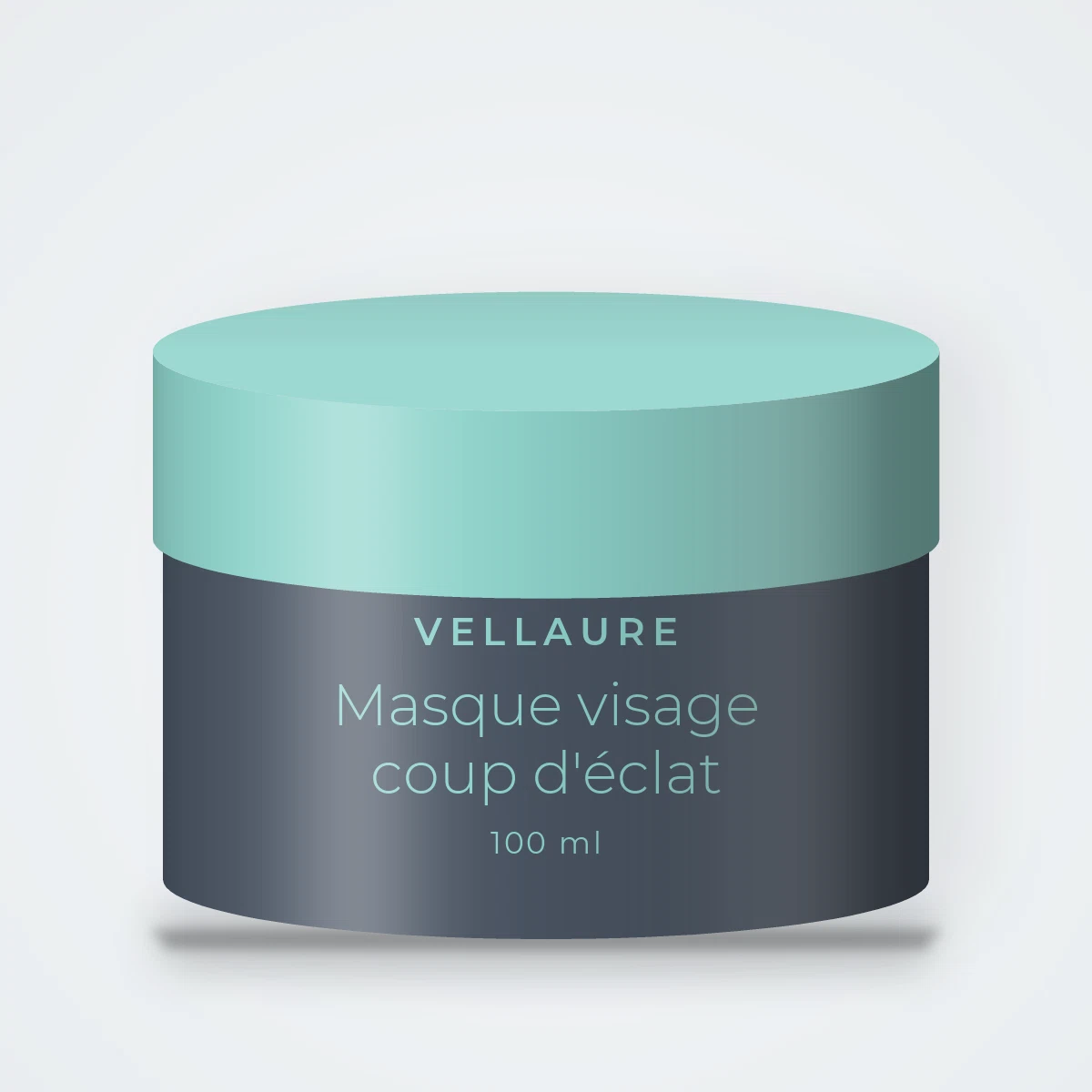 Masque visage coup d'éclat à l'acide salicylique – Vellaure, pot 100 ml