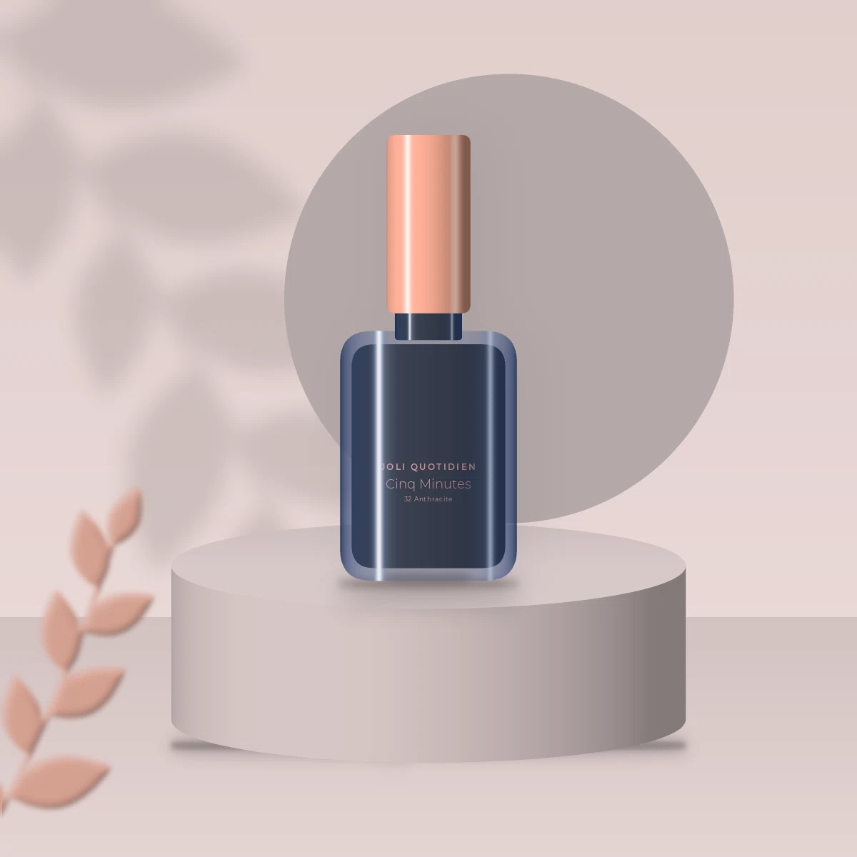 Vernis à ongles sans lampe UV Cinq Minutes – Joli Quotidien, photo d'ambiance