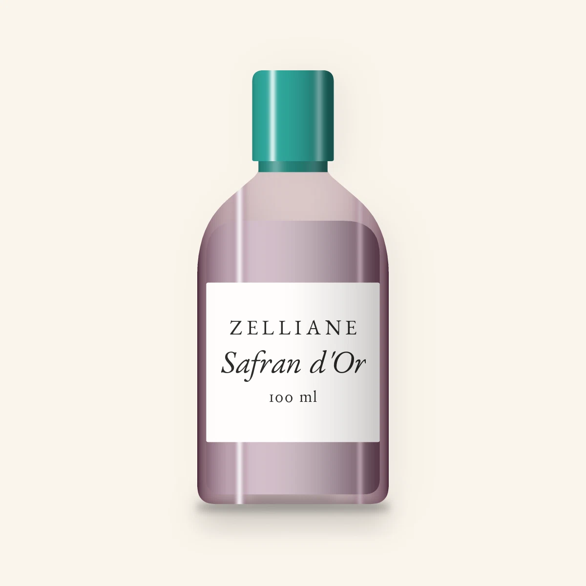Lotion tonique Safran d'Or à l'hydrolat de romarin – Zelliane, flacon 100 ml