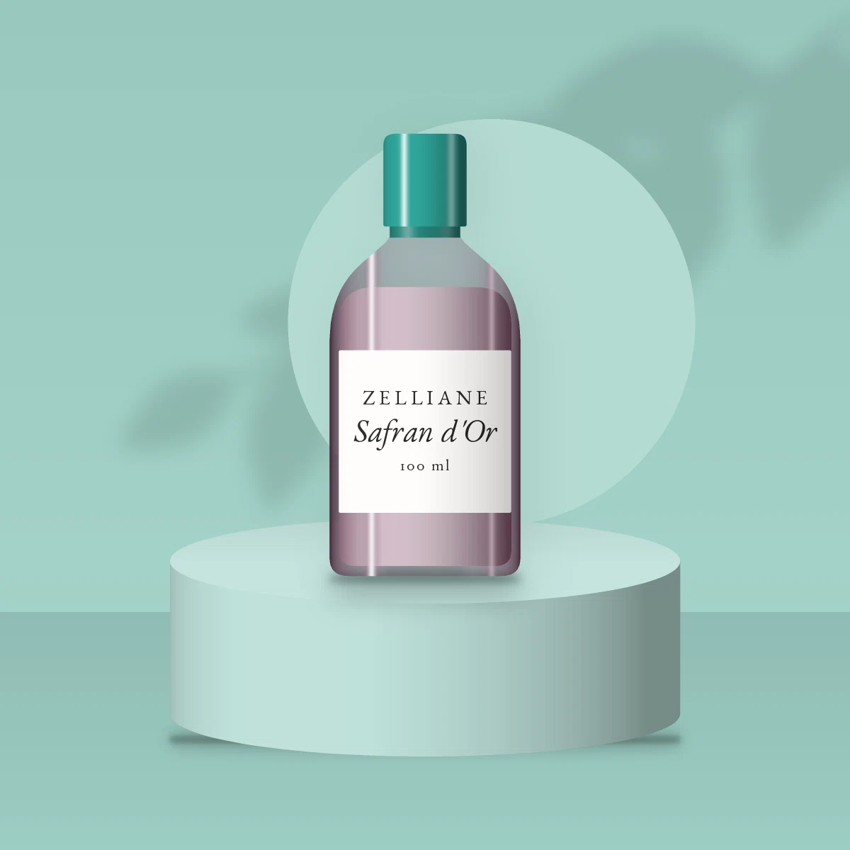 Lotion tonique Safran d'Or à l'hydrolat de romarin – Zelliane, photo d'ambiance