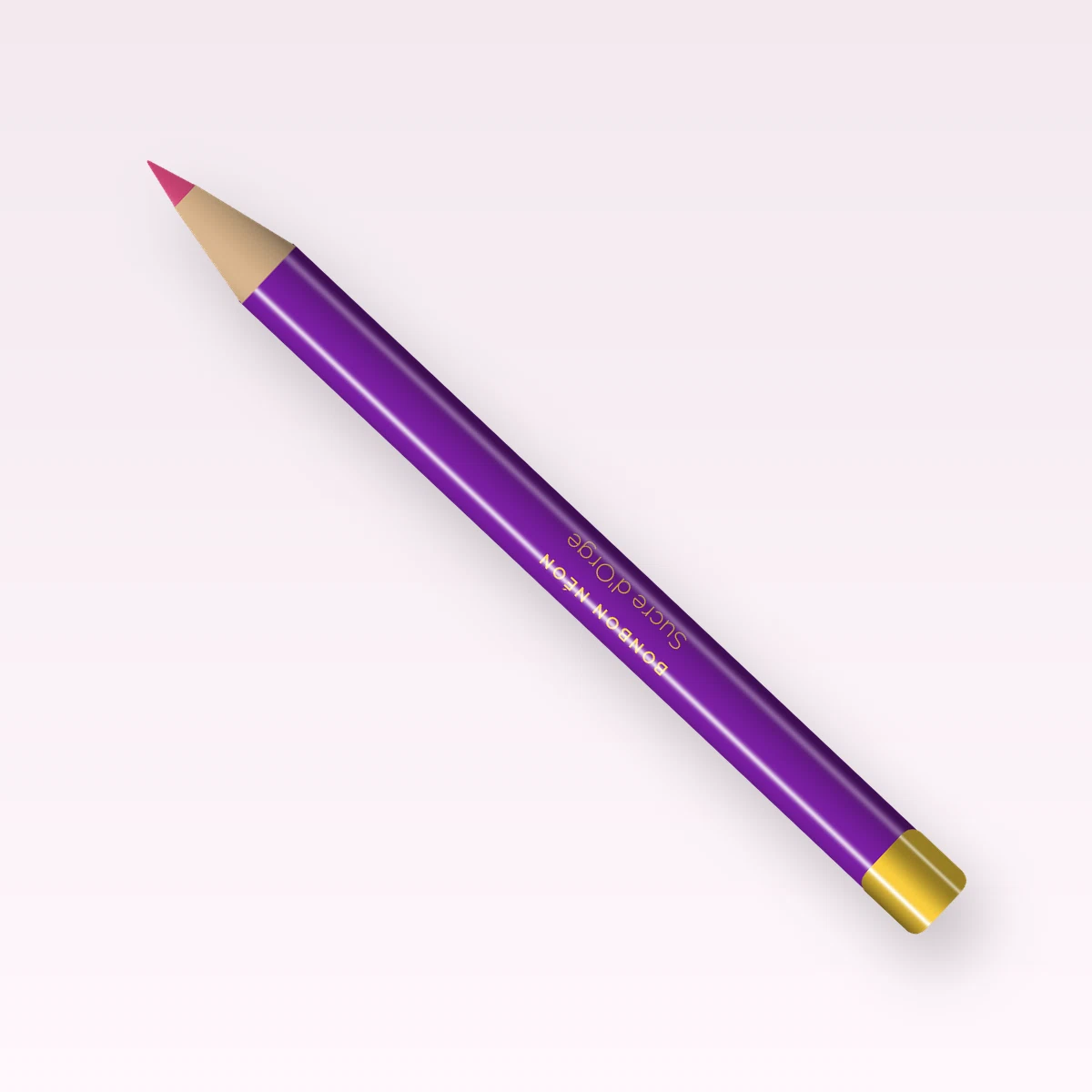 Crayon à lèvres Sucre d'Orge intense – Bonbon Néon, 0,3 g, teinte 05 Rose vif