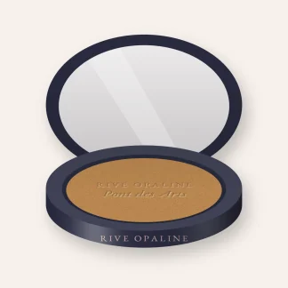 Enlumineur Pont des Arts à l'orchidée – Rive Opaline, boîtier 4,5 g, teinte Bronze doré