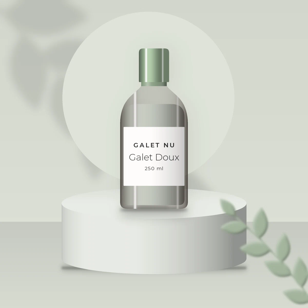 Shampooing revitalisant Galet Doux – Galet Nu, photo d'ambiance