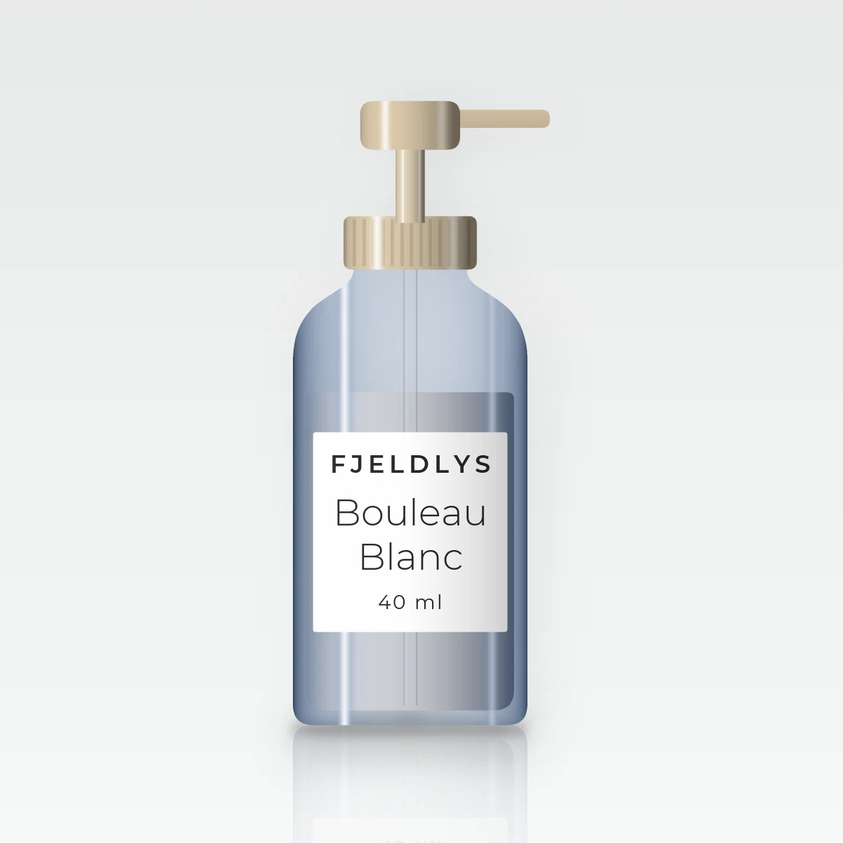 Crème hydratante Bouleau Blanc à l'huile de jojoba – Fjeldlys, flacon-pompe 40 ml