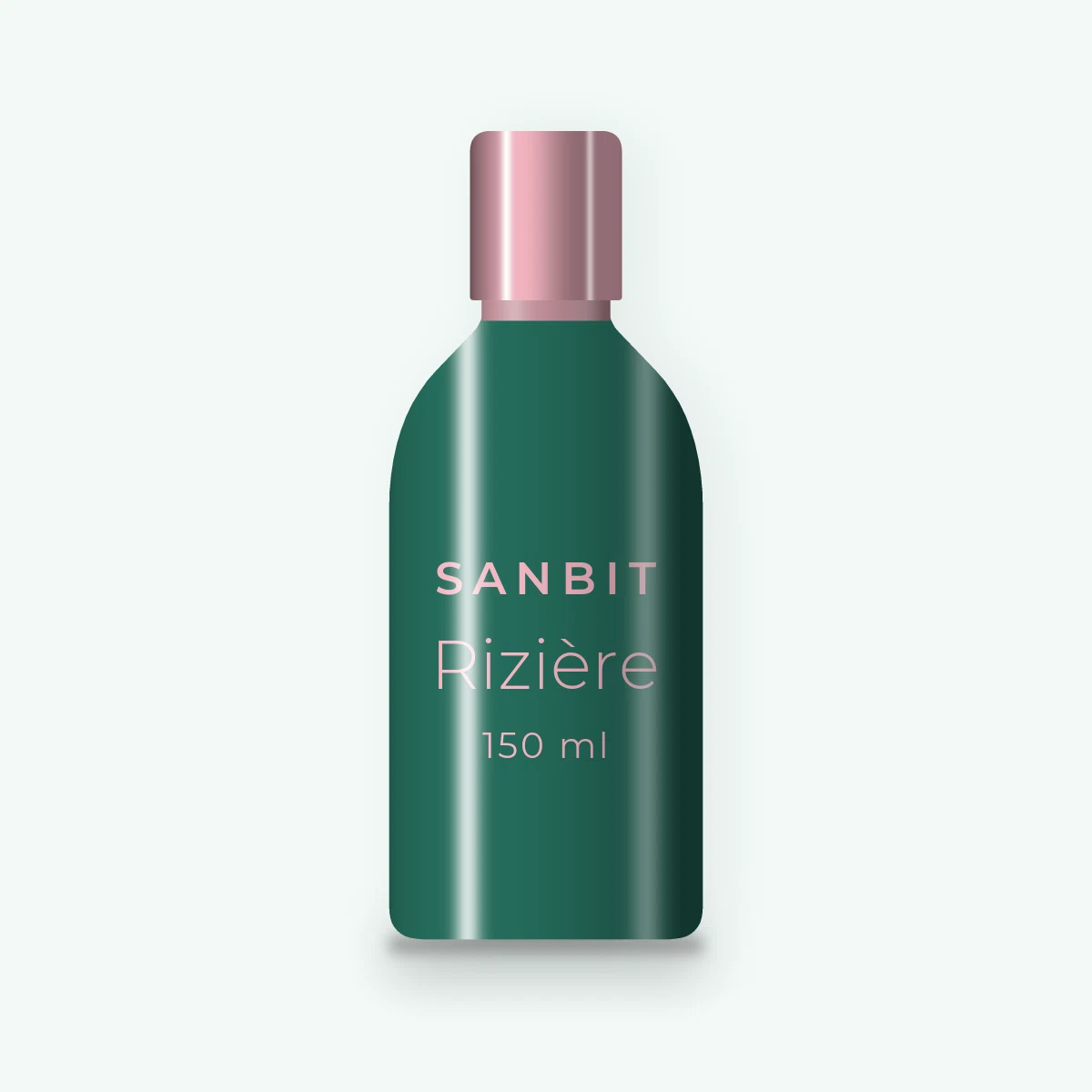 Nettoyant visage Rizière à l'extrait de citron – Sanbit, flacon 150 ml