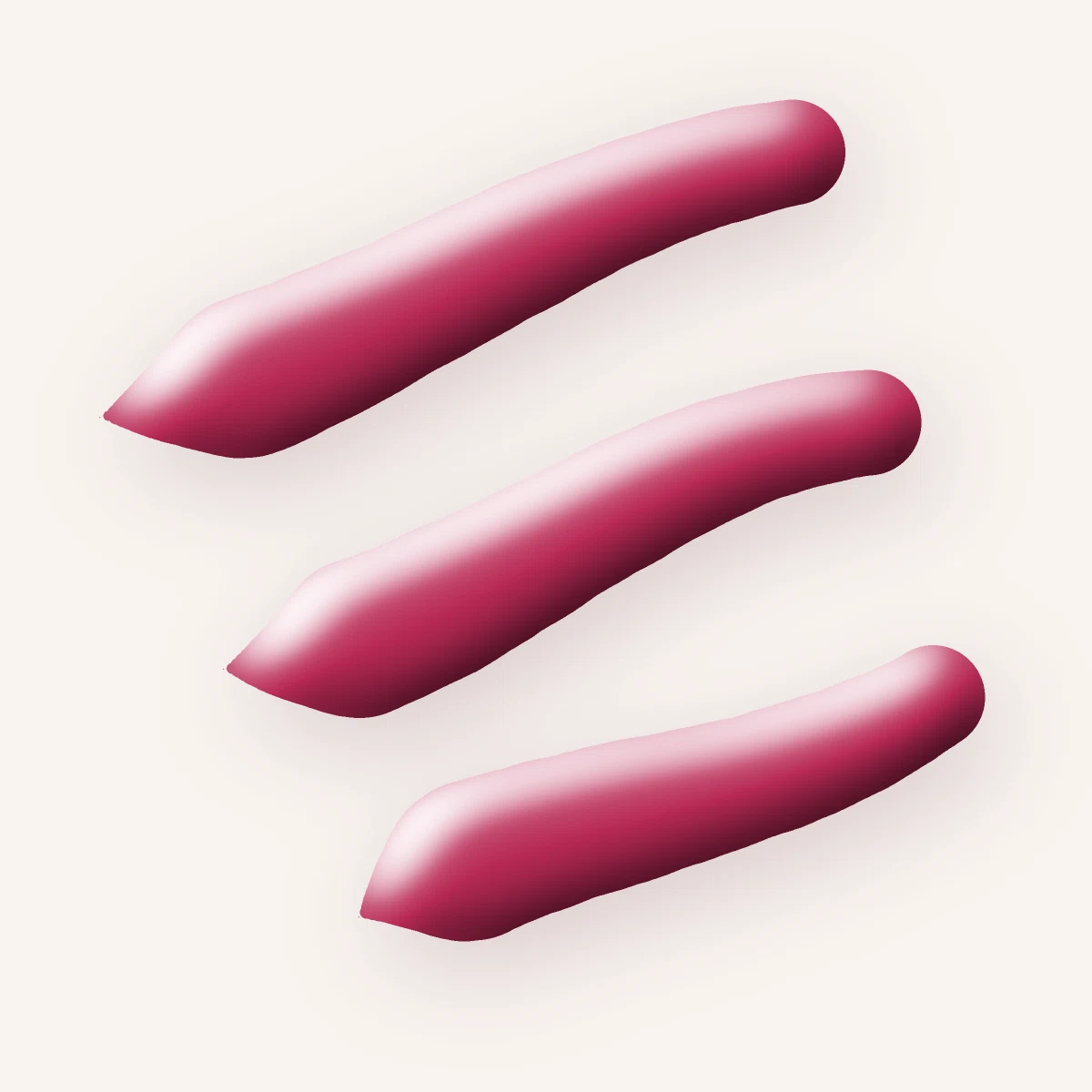 Vernis à ongles Quai Doré à l'huile d'abricot – Rive Opaline, aperçu de la teinte 09 Framboise