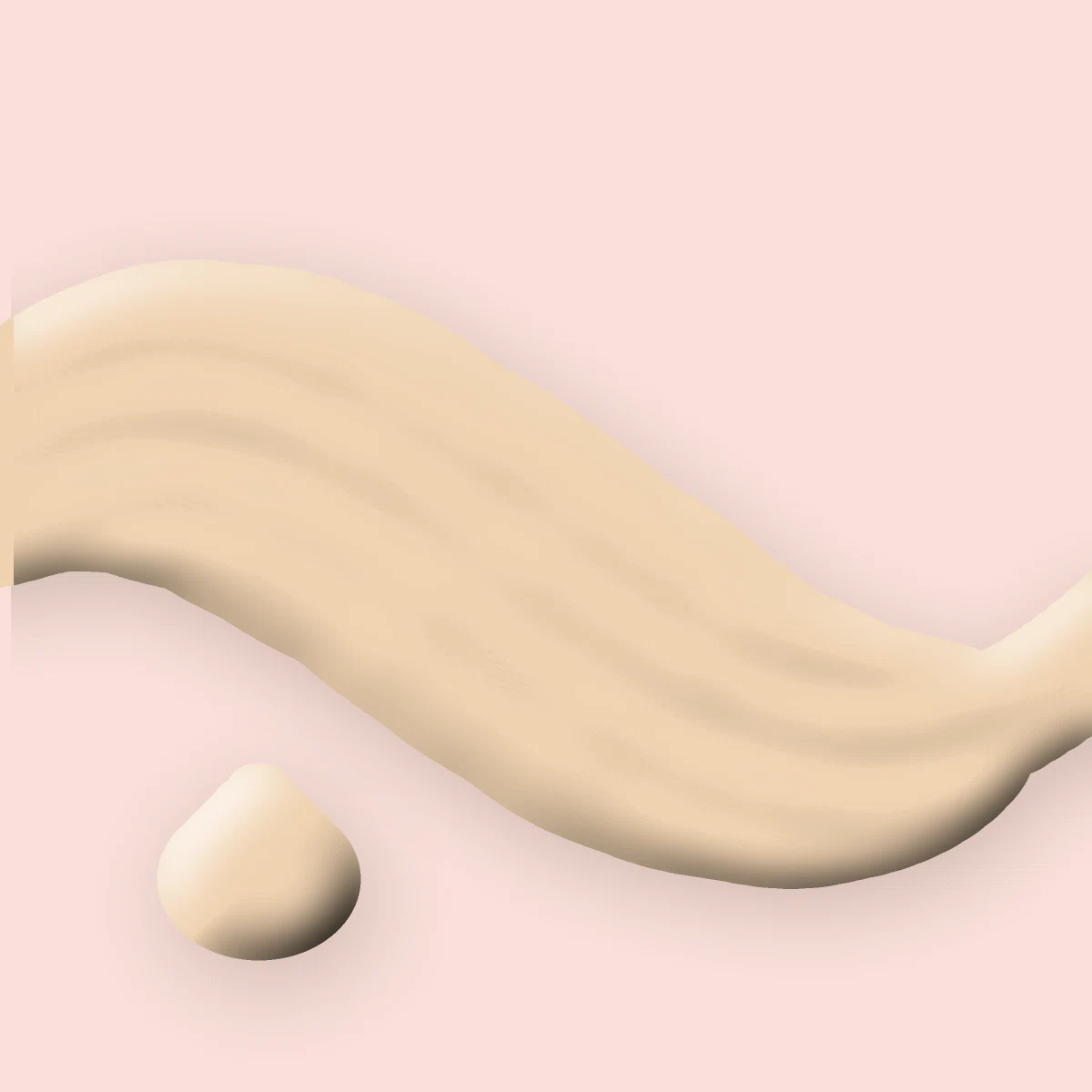 Fond de teint résistant à l'eau à la niacinamide – Yukimori, aperçu de la teinte 04 Ivoire doré