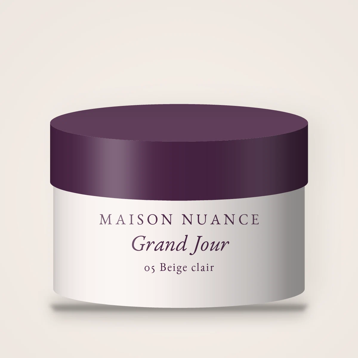 Poudre Grand Jour effet soin – Maison Nuance, pot 12 g, teinte 05 Beige clair