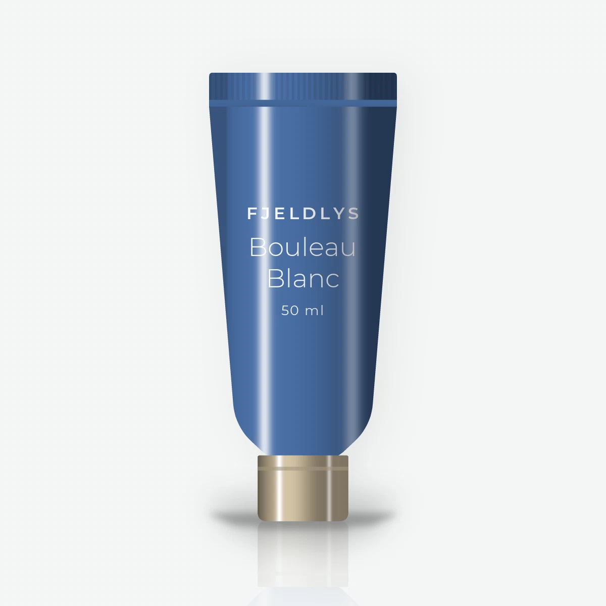 Crème hydratante Bouleau Blanc à l'eau de bleuet – Fjeldlys, tube 50 ml