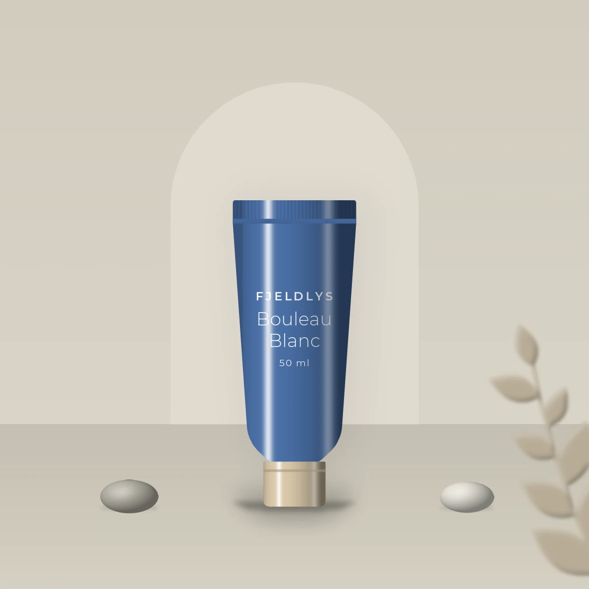 Crème hydratante Bouleau Blanc à l'eau de bleuet – Fjeldlys, photo d'ambiance