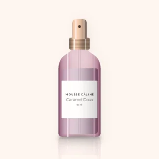 Déodorant Caramel Doux délicat – Mousse Câline, flacon spray 50 ml
