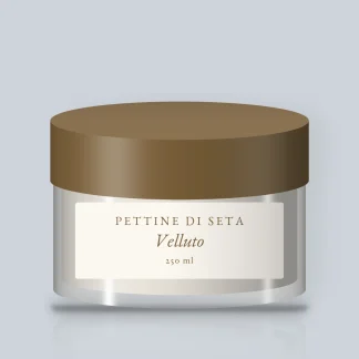 Masque capillaire ultra-nourrissant Velluto – Pettine di Seta, pot 250 ml