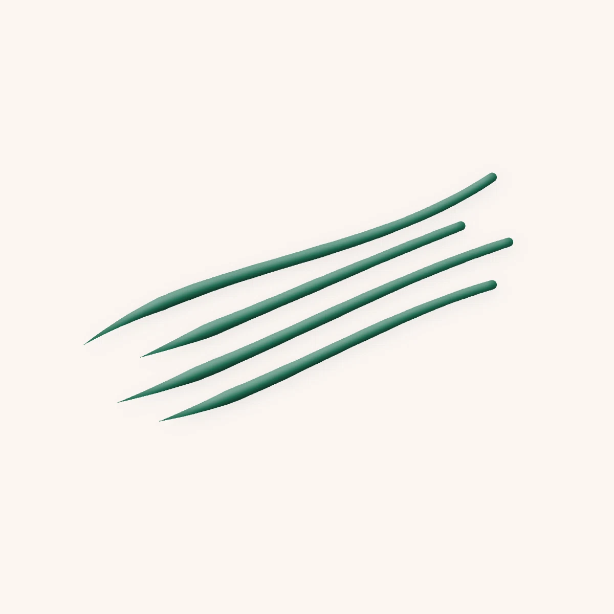 Eyeliner waterproof à l'huile de macadamia – Laque Rivoli, aperçu de la teinte Vert émeraude