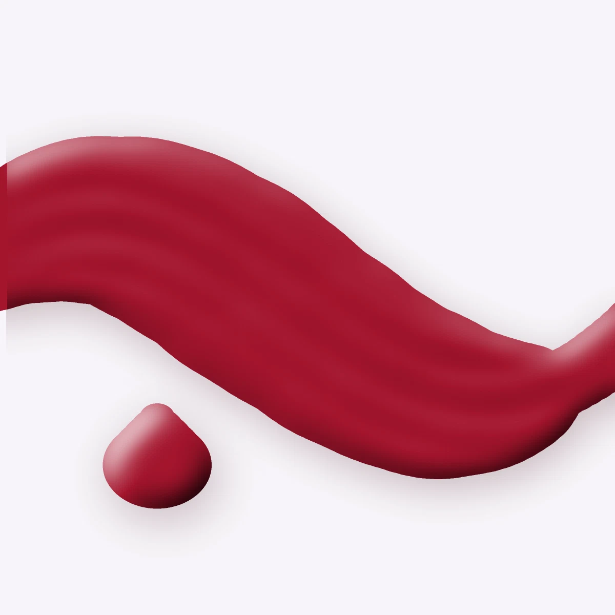 Gloss hydratation intense à l'huile de rose musquée – Chromalie, aperçu de la teinte 08 Rouge rubis