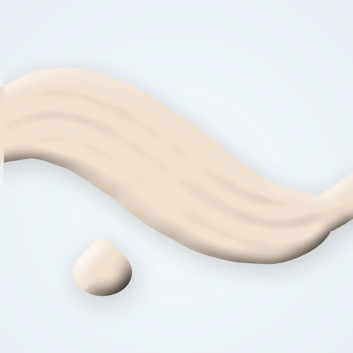 Masque capillaire soin profond Tempête Blanche – Mélèze & Givre, aperçu de la texture