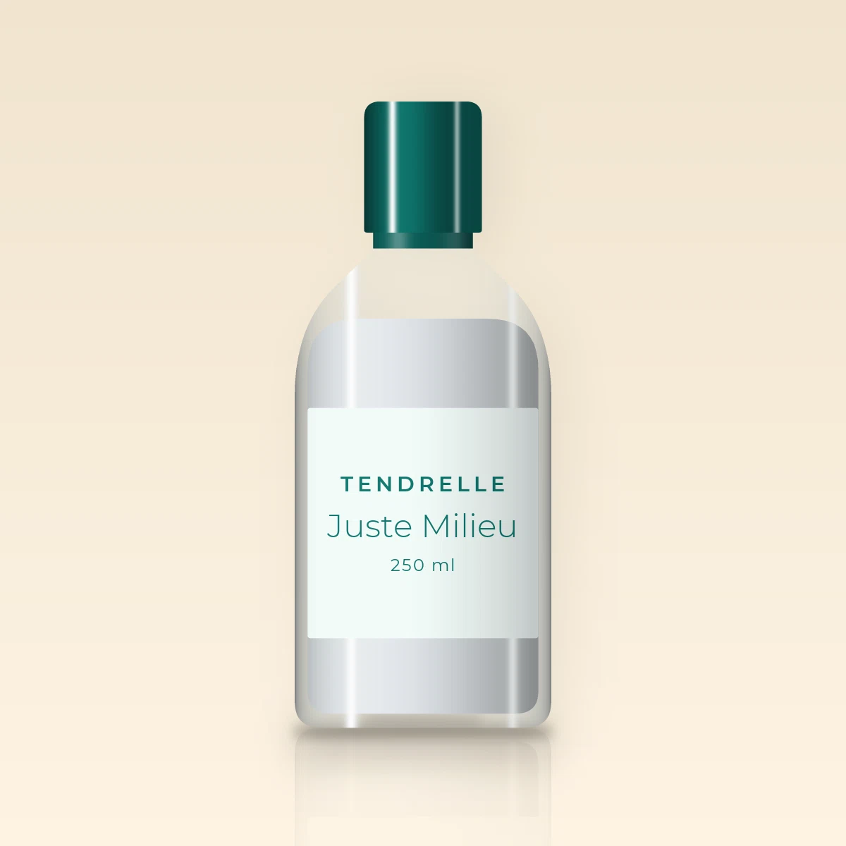 Shampooing Juste Milieu à l'huile de coco – Tendrelle, flacon 250 ml
