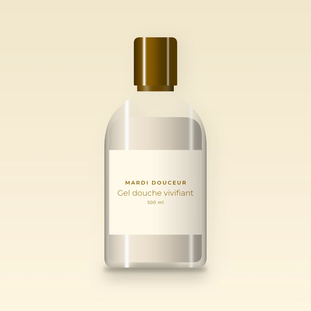 Gel douche et bain vivifiant à l'huile d'avocat – Mardi Douceur, flacon 500 ml