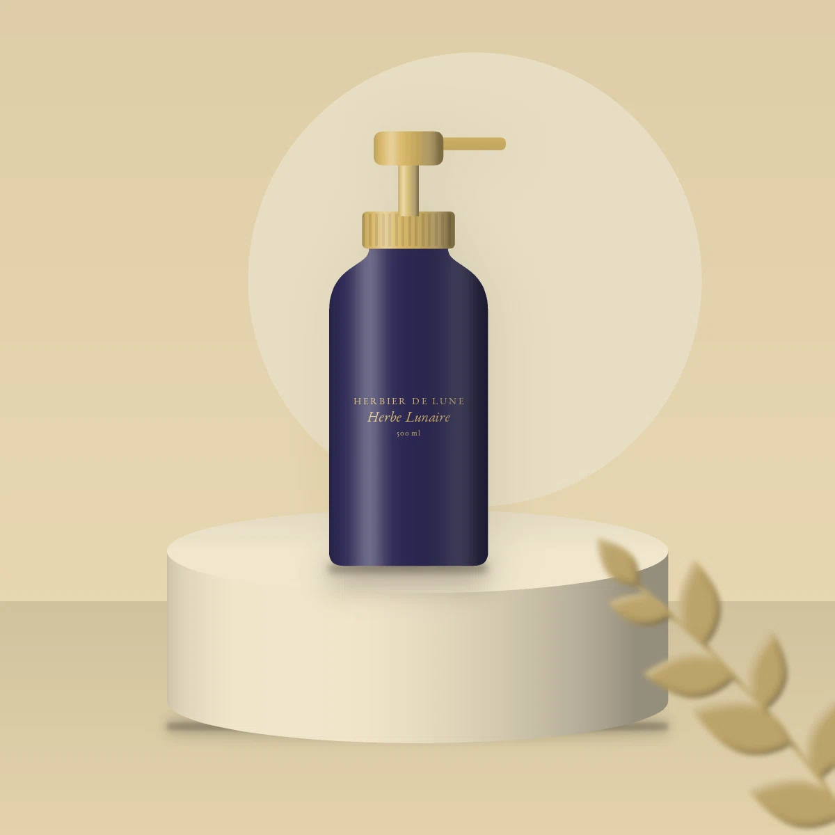 Shampooing désaltérant Herbe Lunaire – Herbier de Lune, photo d'ambiance