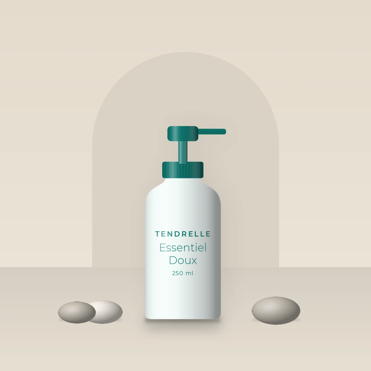 Lait corps Essentiel Doux anti-dessèchement – Tendrelle, photo d'ambiance