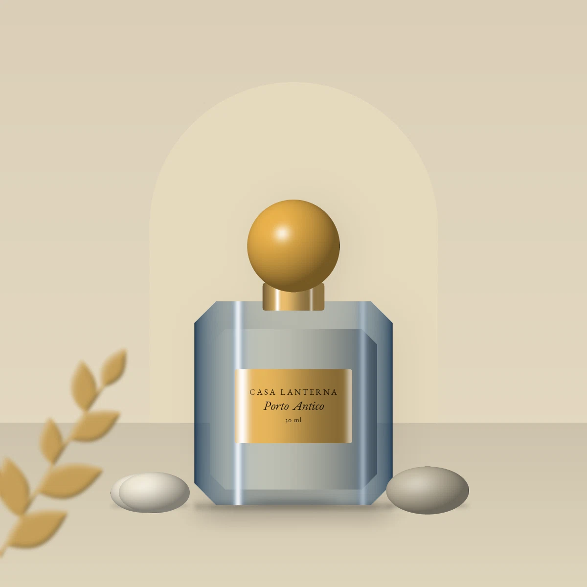 Parfum Porto Antico spirituel au citron de Sicile – Casa Lanterna, photo d'ambiance