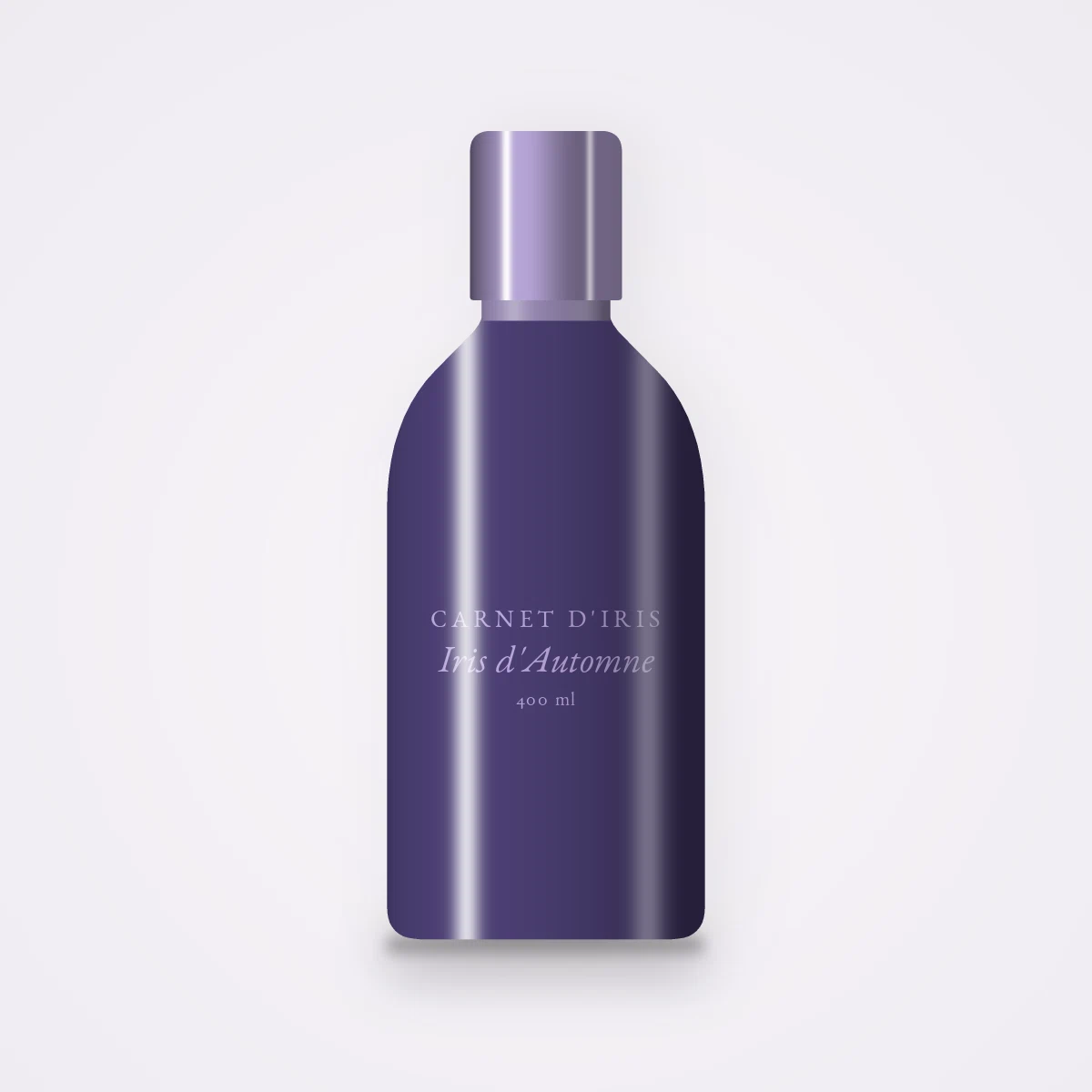 Lait corps Iris d'Automne tonifiant – Carnet d'Iris, flacon 400 ml