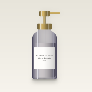 Lait corps Herbe Lunaire à la provitamine B5 – Herbier de Lune, flacon-pompe 200 ml