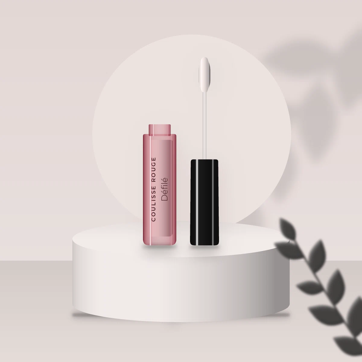 Gloss Défilé à l'huile de grenade – Coulisse Rouge, photo d'ambiance