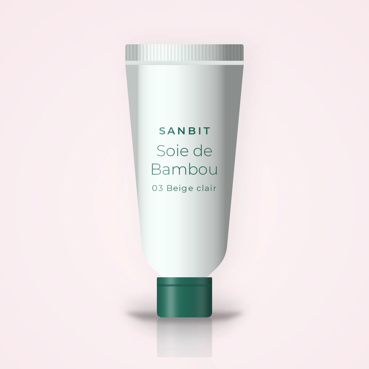 Correcteur Soie de Bambou à l'eau de bleuet – Sanbit, tube 4 ml, teinte 03 Beige clair