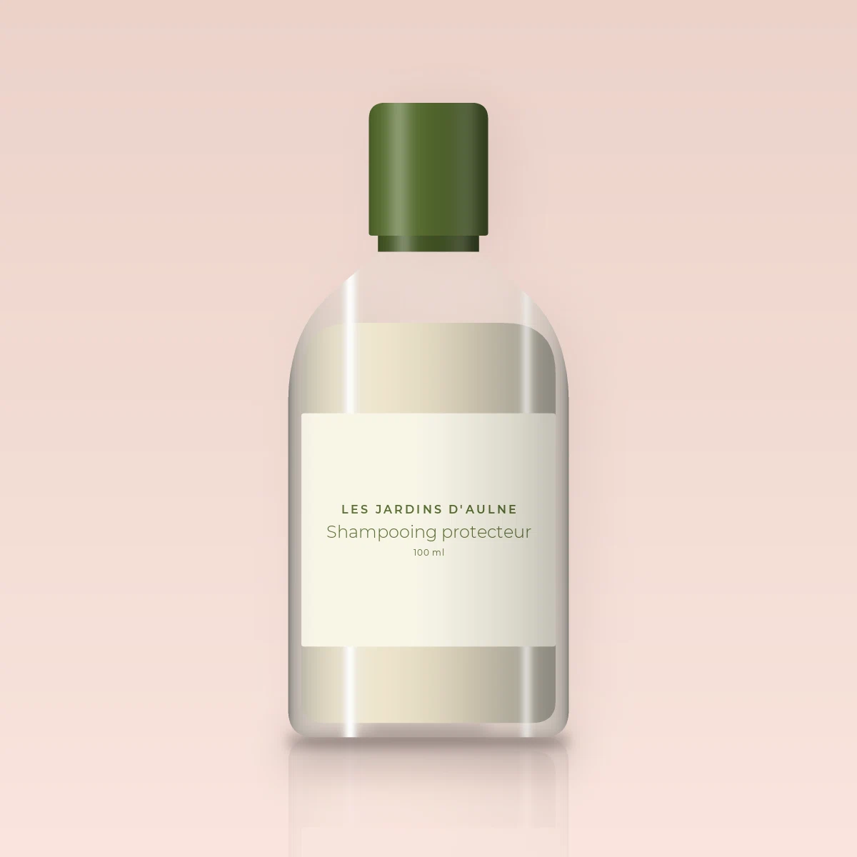 Shampooing protecteur à la fleur d'oranger – Les Jardins d'Aulne, flacon 100 ml