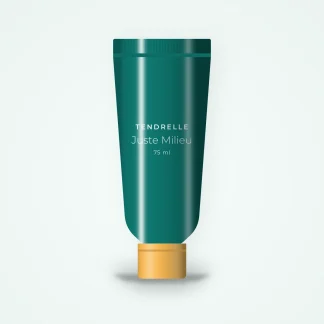 Masque visage clarifiant Juste Milieu – Tendrelle, tube 75 ml