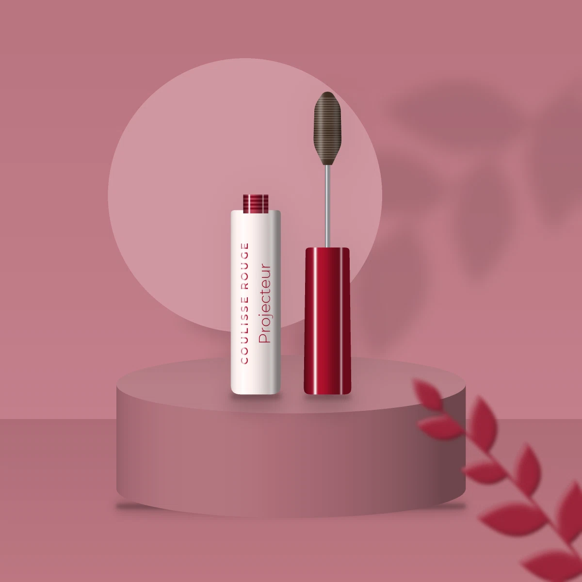 Mascara Projecteur volume modulable – Coulisse Rouge, photo d'ambiance