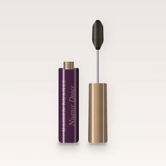 Mascara Nuance Douce recourbant – Maison Nuance, flacon et brosse 8 ml, teinte Brun noir