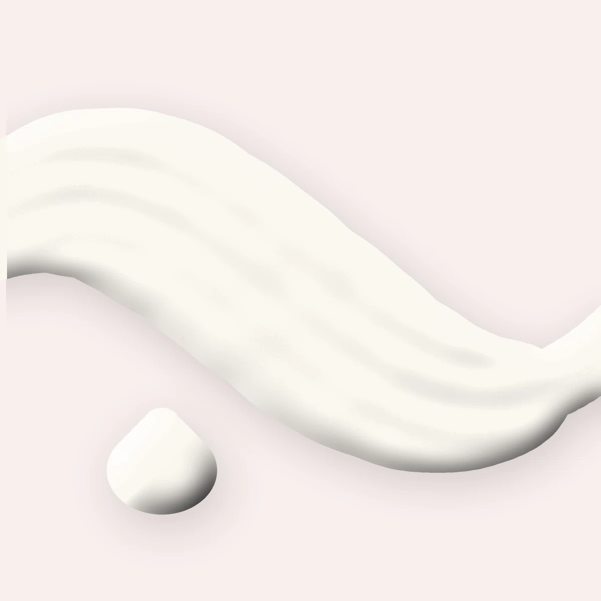 Crème hydratante Voile de Soie à l'huile de noisette – Rive Opaline, aperçu de la texture