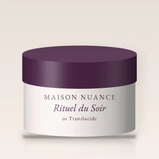 Poudre longue tenue Rituel du Soir – Maison Nuance, pot 12 g, teinte 01 Translucide