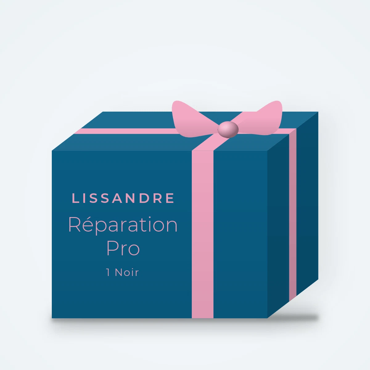 Coloration crème permanente Réparation Pro – Lissandre, coffret, teinte 1 Noir