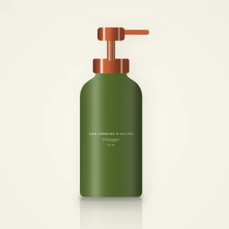 Potager sérum liftant – Les Jardins d'Aulne, flacon-pompe 50 ml