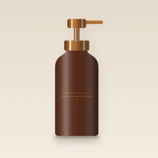 Shampooing nutrition intense à l'huile d'argan – Barbier de la Butte, flacon-pompe 250 ml