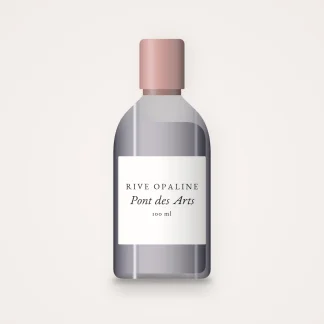 Lotion tonique haute tolérance Pont des Arts – Rive Opaline, flacon 100 ml