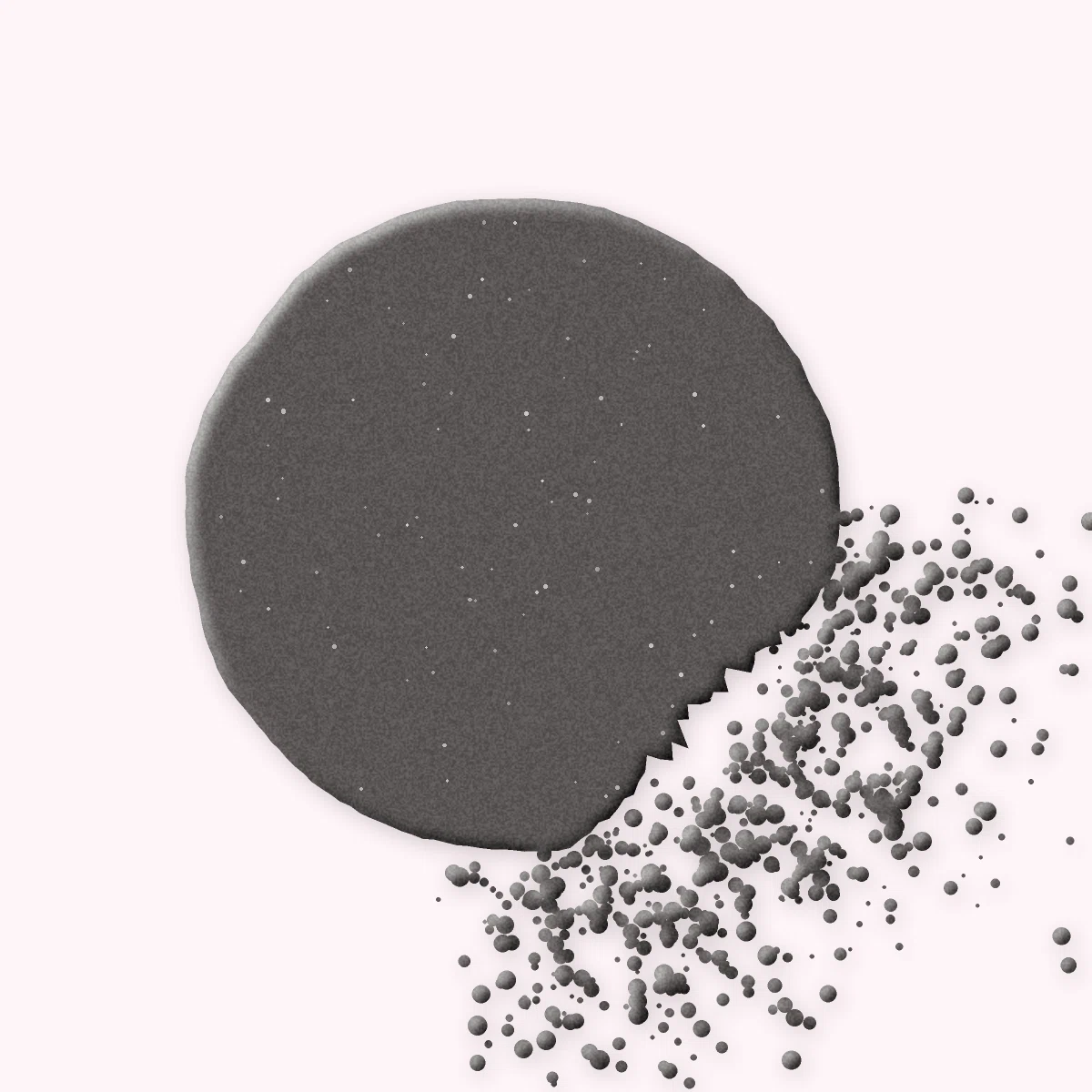 Palette yeux Pêche Douce complète – Sopoong, aperçu de la teinte Tons fumés