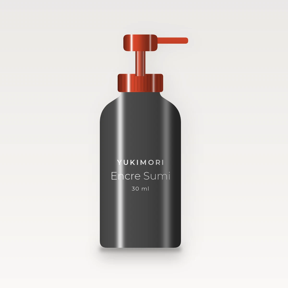 Soin anti-âge Encre Sumi au bakuchiol – Yukimori, flacon-pompe 30 ml