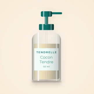 Cocon Tendre sérum illuminateur – Tendrelle, flacon-pompe 50 ml