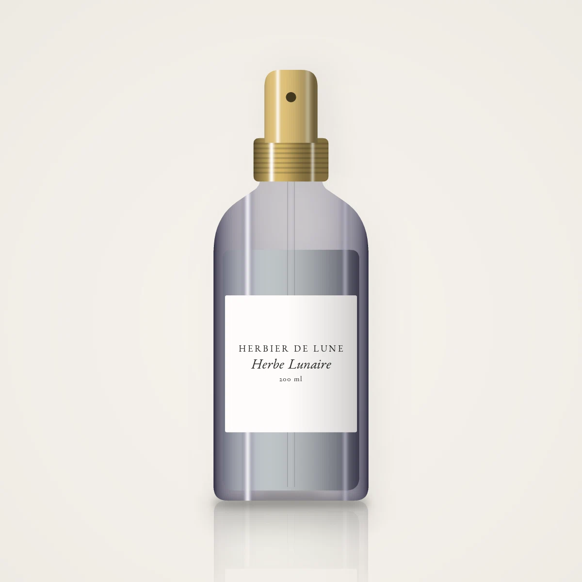 Lotion tonique Herbe Lunaire à l'acide mandélique – Herbier de Lune, flacon spray 200 ml